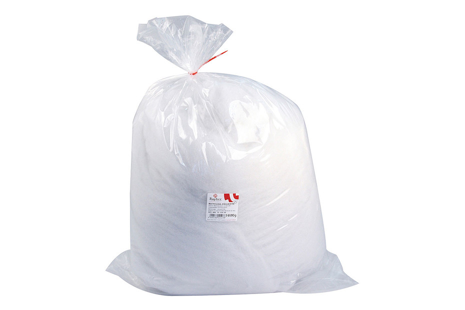 Recycling Füllwatte, in Lagen, aus Polyestermaterial, Beutel 1kg kaufen bei  JUMBO