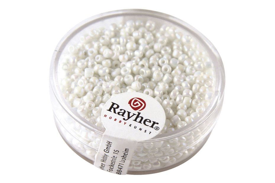 1 Dose Rocailles 2,6 Mm – Transparent Glänzend, 17 G, Grün, Für Handarbeiten & Schmuck