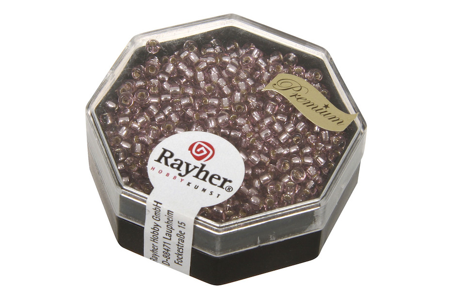 Rayher Rocailles In Vetro - Perline Grigio Argento Per Creare Gioielli Fai Da Te - Foto 13