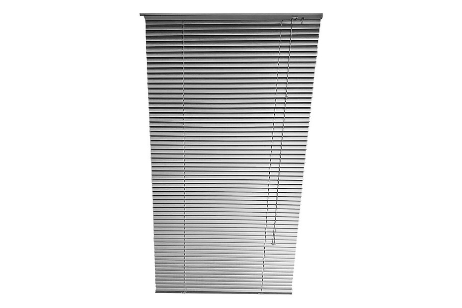 Aluminium-Jalousie grau 60 x 130 cm