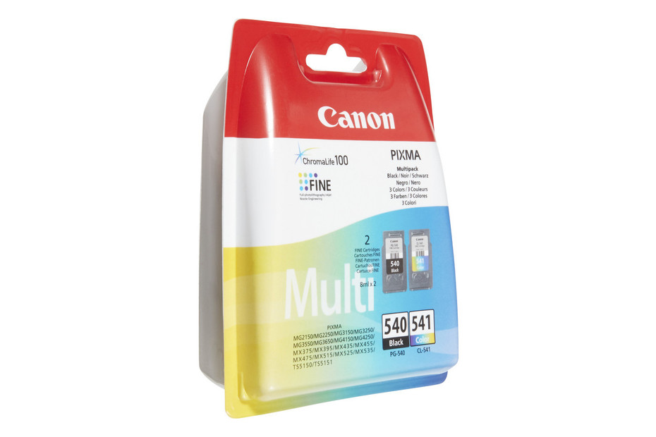 Canon MultiPack PG-540 + CL-541 standard - Cartouche d'encre Canon sur