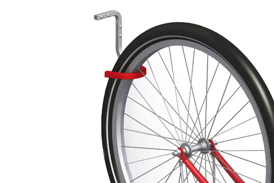 2 PCS Crochet de vélo Mur métallique Garage Porte-vélos 830