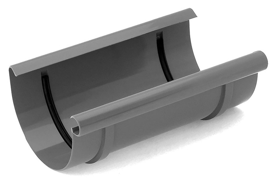 Raccord Gouttière Zinc 25/28/33/40 Mm Avec Joint EPDM - Connexion Étanche & Solide