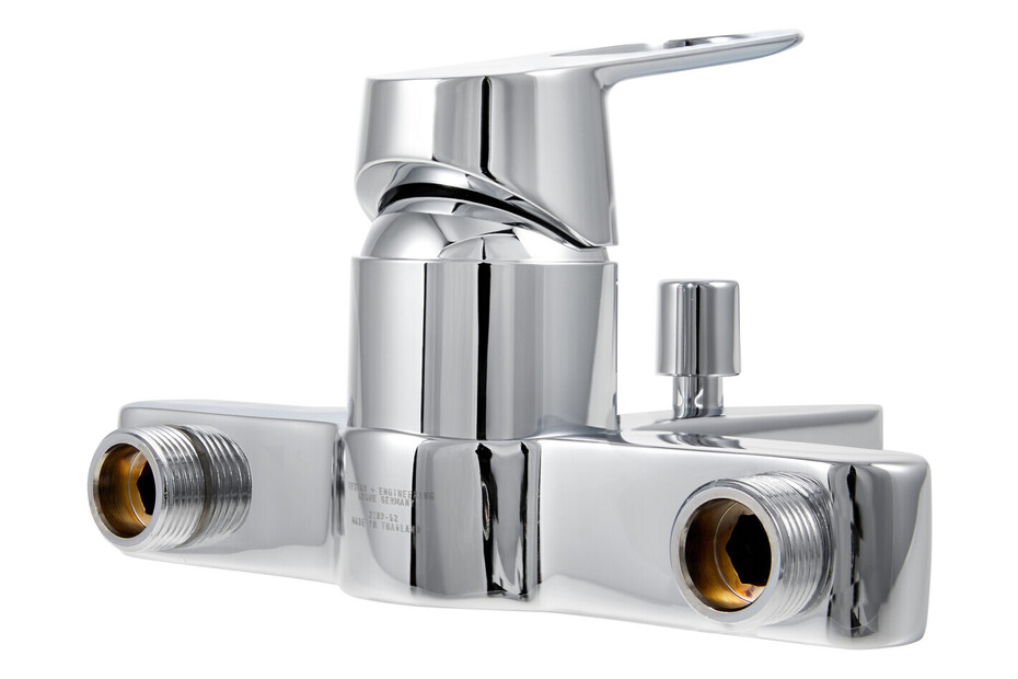 Robinet mélangeur pour Bain et Douche Grohe BAUEDGE mural Chrome 23334000