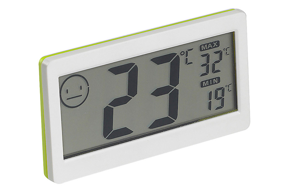 Digital-Thermo-Hygrometer mit großem Display kaufen bei JUMBO