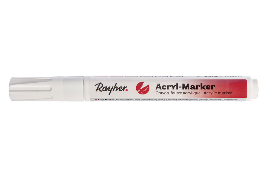 Rayher Acryl-Marker mit Ventil | 2-4 mm kaufen bei JUMBO