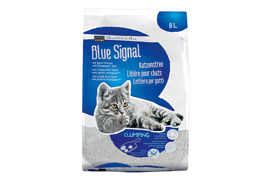 Blue Signal Katzenstreu klumpend