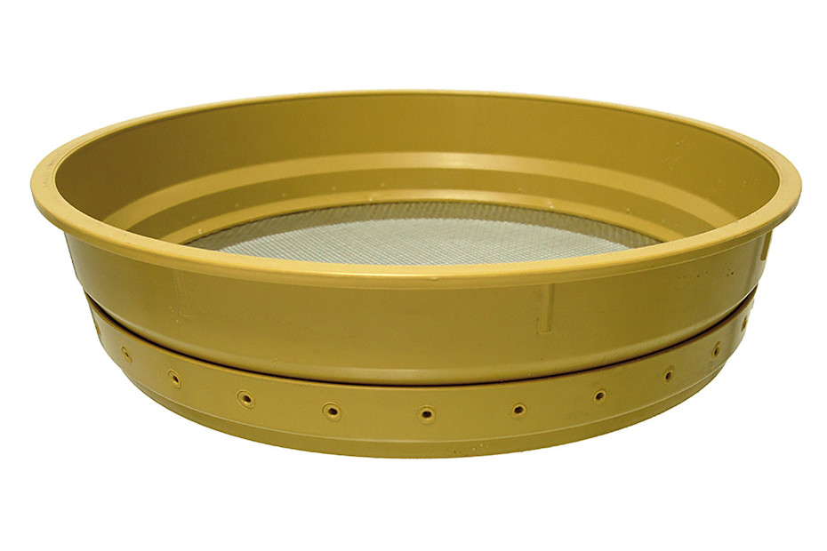 Tamis De Sol Rond En Plastique Pour Jardin - 21x5,5cm - Pour Sable, Terreau, Gravier - Outil De Filtration Pratique