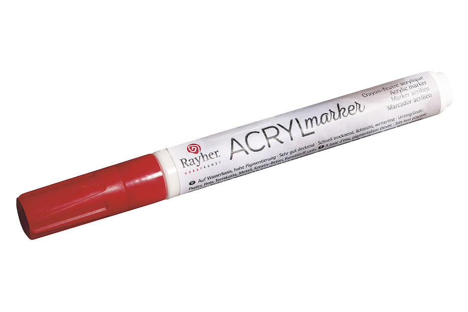 Rayher Acryl-Marker Rundspitze | 2-4 mm kaufen bei JUMBO