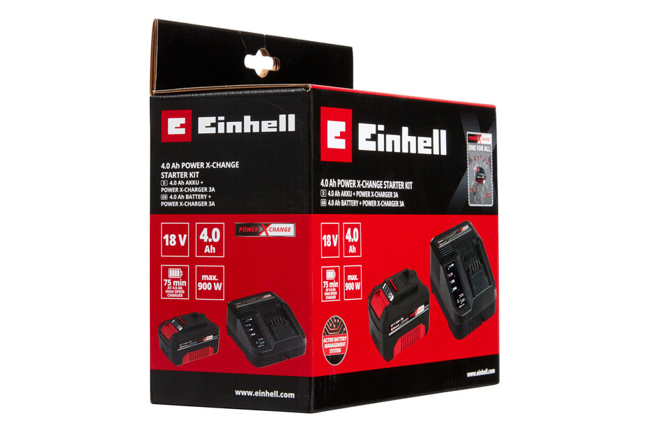 Einhell Power X-Change batterie et chargeur 18V 4.0 Ah Acheter