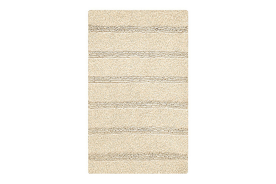Tapis De Bain Blanc 60X180 Cm - Tapis Salle De Bain Moderne En Coton