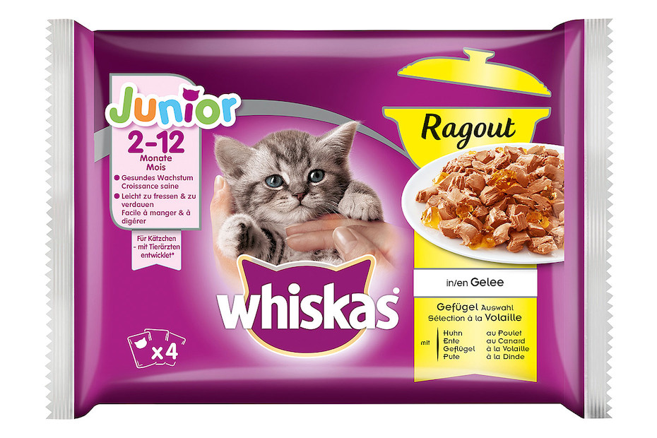 Whiskas Ragout Junior 4x85g Acheter chez JUMBO