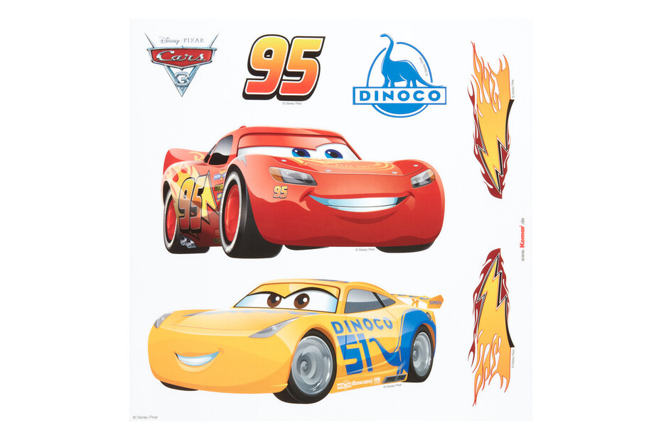 Disney Cars Autocollants, 31 × 31 cm