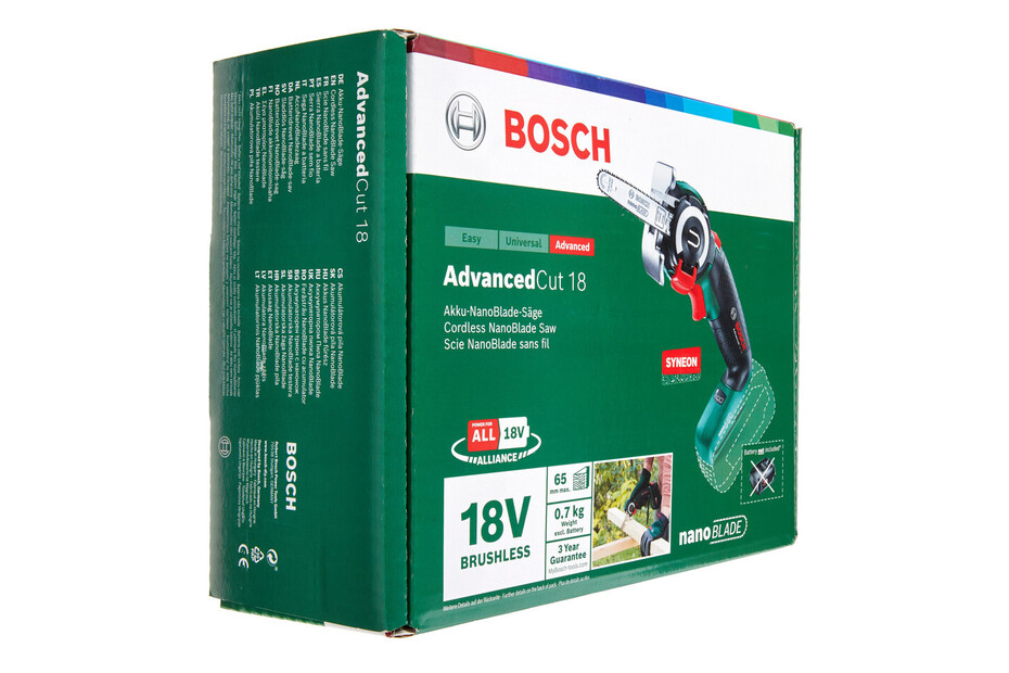 Bosch Scie NanoBlade sans Fil AdvancedCut 18 (sa…