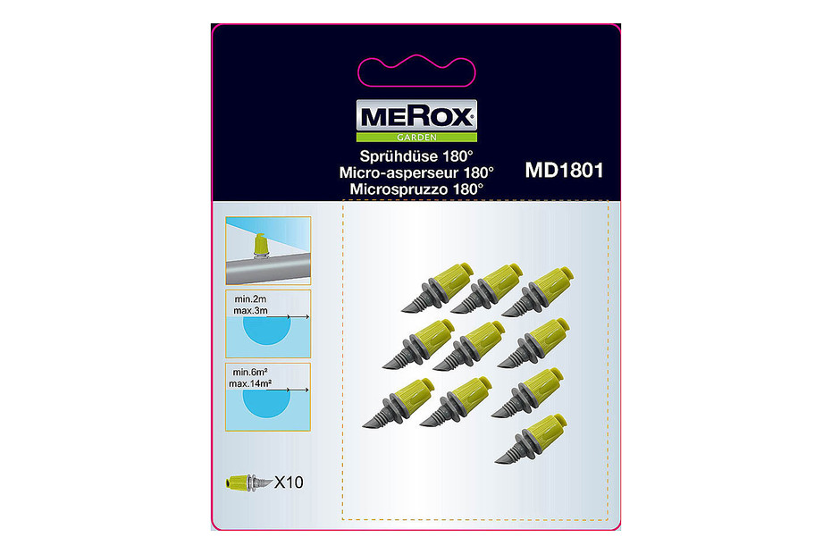 Merox Micro-Drip-System Sprühdüse 180° MD1801 kaufen bei JUMBO
