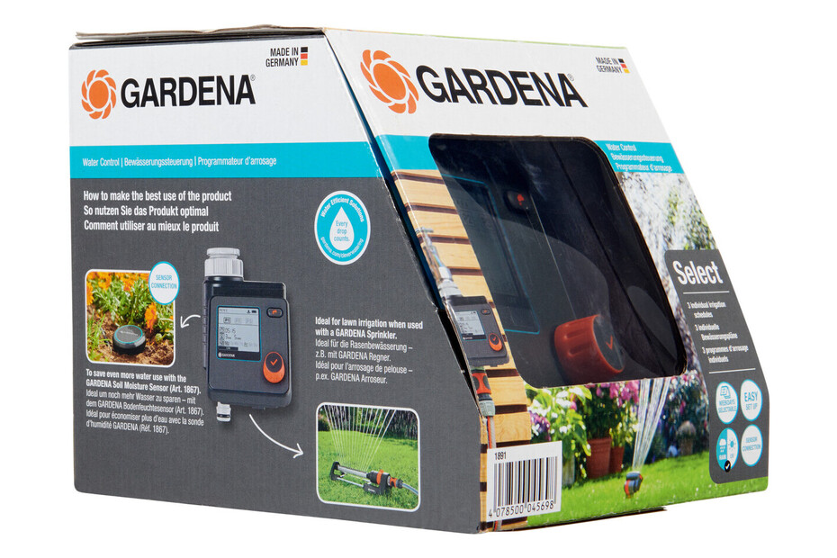 Gardena Select Control programmateur d'arrosage