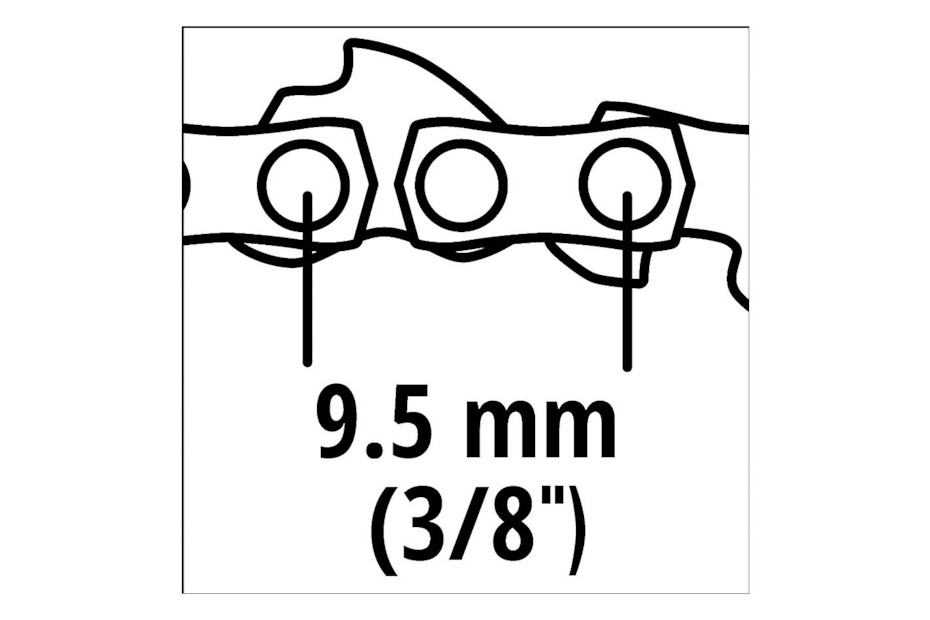 RYOBI Ersatzkette 25,4 Cm Für Motorsägen | 40 Glieder, Low Profile, Kompatibel Mit Vielen Gas- & Akkusägen