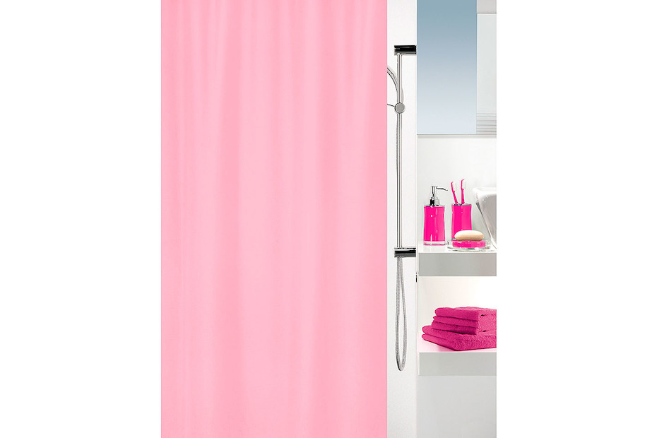 Rideau de douche Rose d'or créative anneaux inclus 3D effect Rideau de douche Rose d'or créative anneaux inclus 3D effect