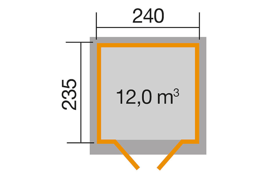 Casetta Da Giardino In Acciaio Zincato Notek Box - 1.55x1.00x1.92 M Bianco - Foto 3