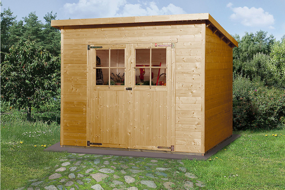 Weka Abri de jardin 325 T.3 (194 x 254 cm) lasuré Acheter chez JUMBO