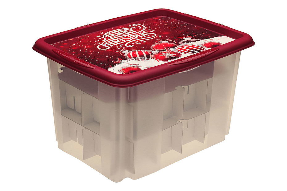 Keeeper Christmas-Box 30L transparent