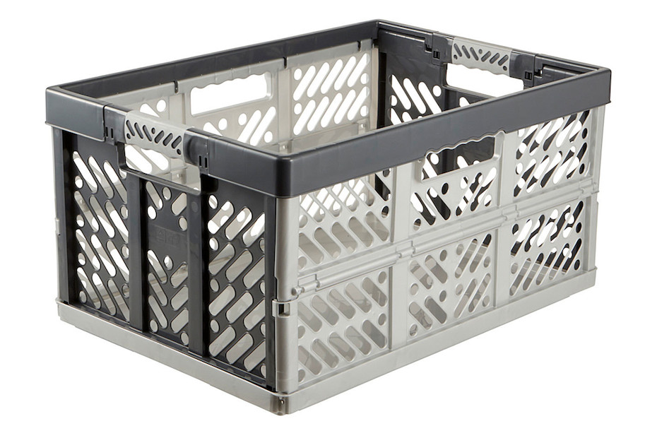 Keeeper Profi-Klappbox Light Silver | 28 × 37 × 54 cm | 45 l