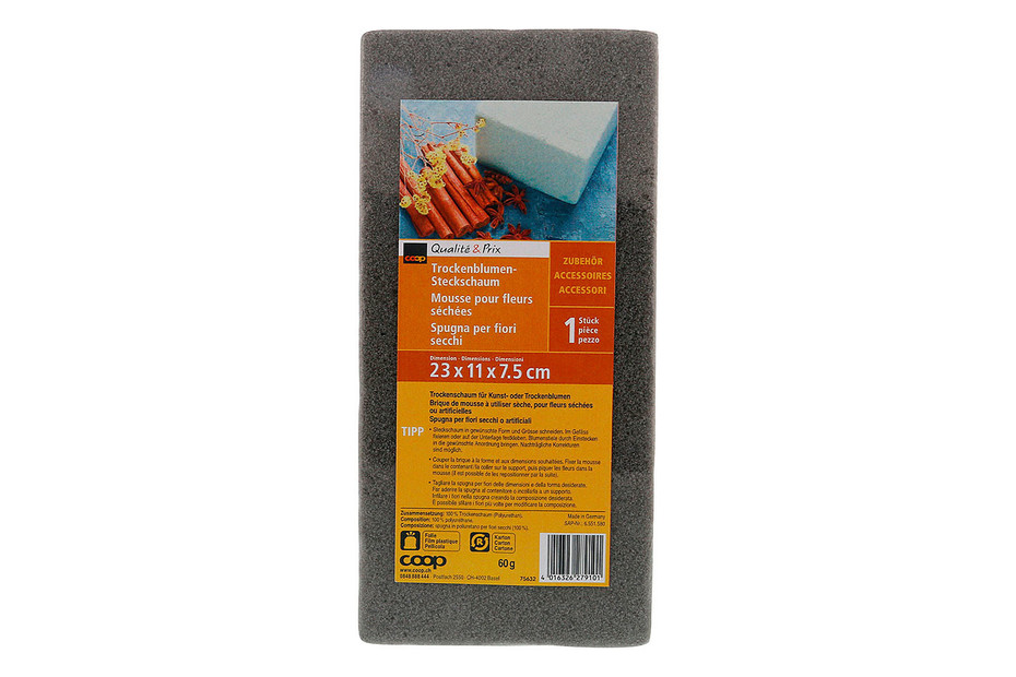 Qualité & Prix Spugna per fiori freschi | 23 × 11 × 7.5 cm acquistare da