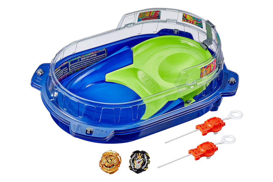 Hasbro Beyblade Super Vortex Battle Set - Rare, Avec 2 Toupies Et Lanceurs, Neuf Sous Emballage
