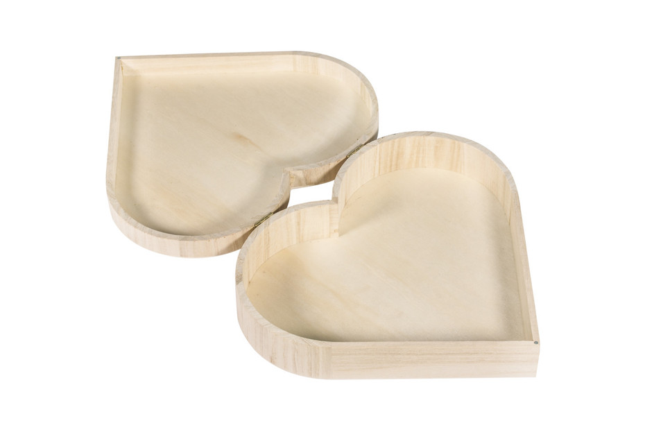 Rayher Holz-Box 29x9,5cm - Schatulle Mit Metallverschluss Zum Bemalen