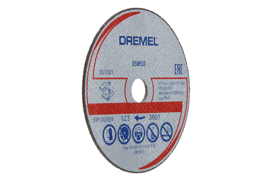 Dremel Disque à tronçonner pour métal et plastique (DSM510) Acheter chez  JUMBO