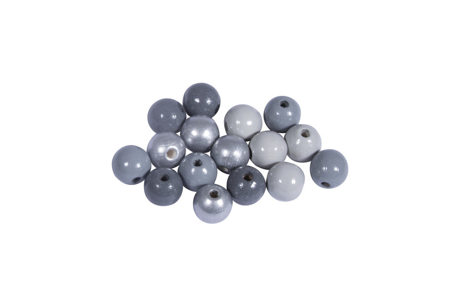 Rayher Perle Di Legno FSC 100% - Lucidate, Diametro 6mm, Nero, Confezione Da 115 Pezzi - Foto 12