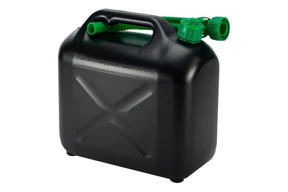 Benzinkanister 10l Kunststoff, schwarz kaufen bei JUMBO