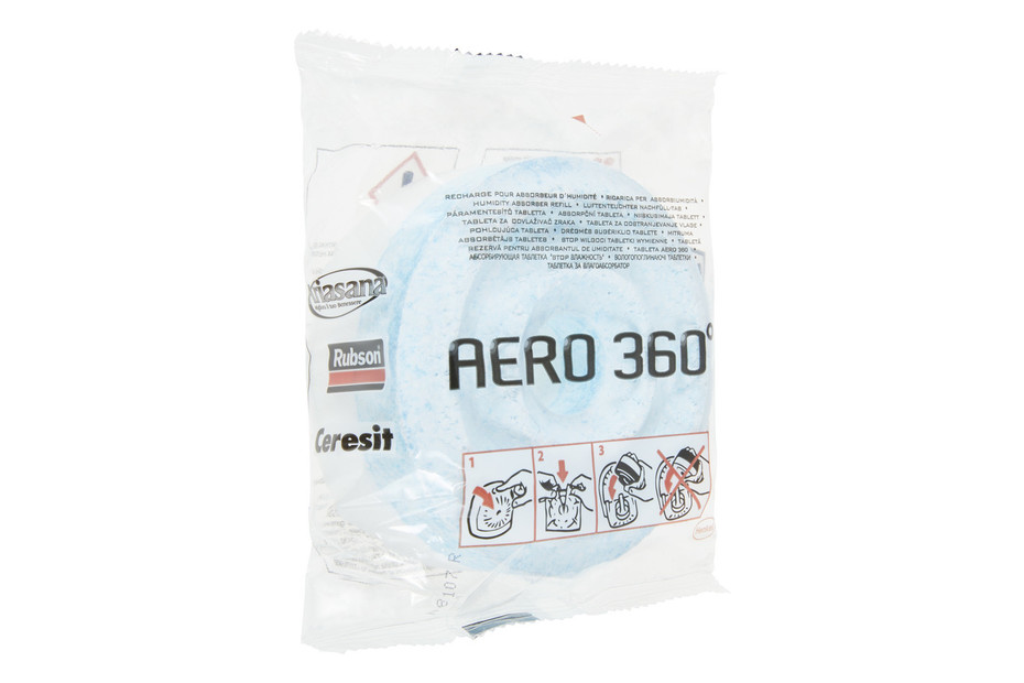 Pack de recharge Absorbeur d'humidité Pattex AERO 360° (2 pces de