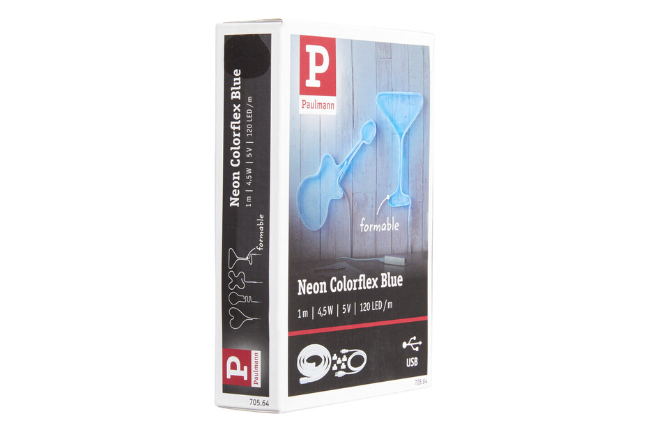 Paulmann Neon Colorflex USB Strip Blau | 4.5 W | 1 m kaufen bei JUMBO