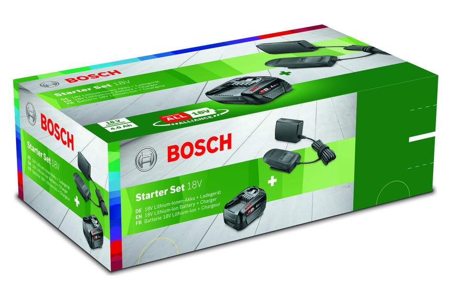 Ensemble de démarrage batterie et chargeur Bosch - Avec batterie 2,5 Ah 18  Volt et