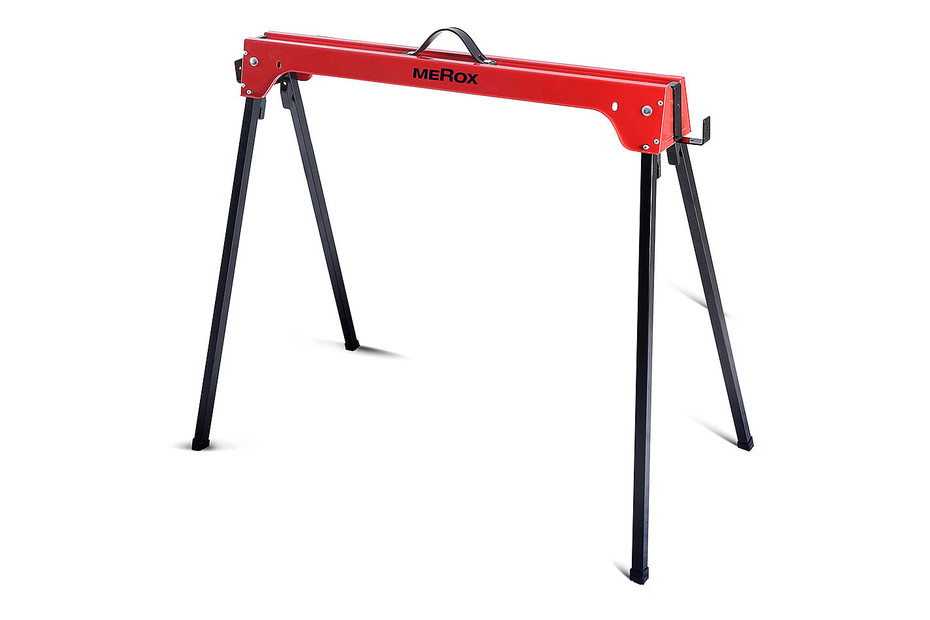 Merox Cavalletto da lavoro Rosso, 85 × 35 × 75 cm