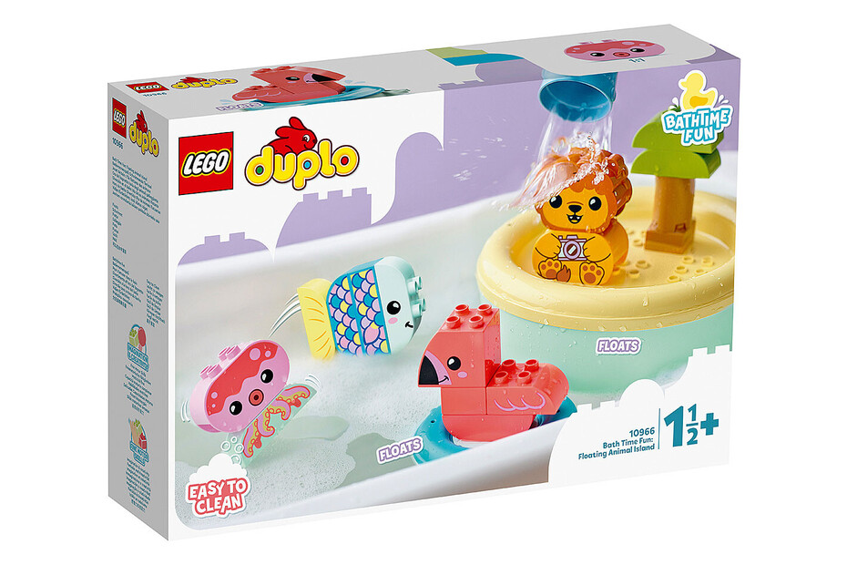 LEGO® DUPLO® 10966 Badewannenspass: Schwimmende Tierinsel kaufen bei JUMBO