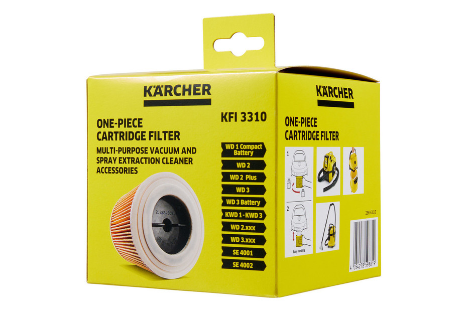 KÄRCHER - Filtre à cartouche KFI 3310 pour WD/SE…