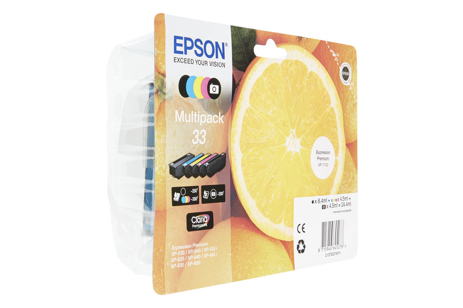 Epson Cartouche d'encre EPSON CMYBK/PhBK T333740 Acheter chez JUMBO