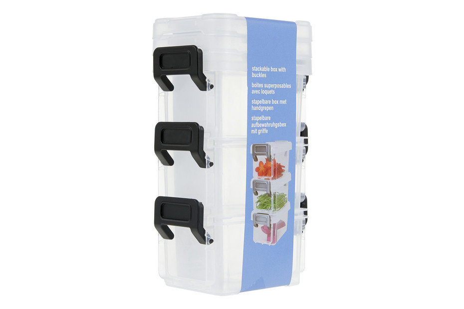 IRIS Minibox 3er-Set schwarz 0,14 L