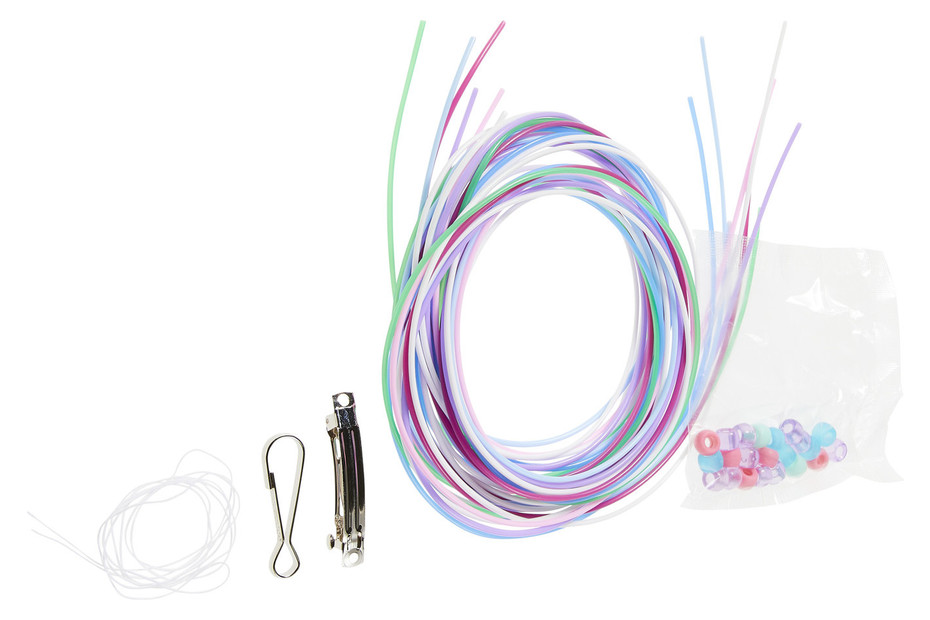 Rhinegold Silikon-Flechtbänder – Bunte, Dehnbare Haarbänder In Praktischer Wanne