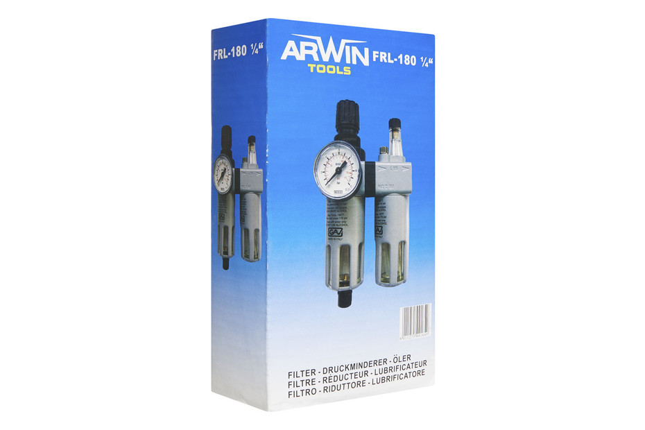 Filtro E Riduttore Pressione Aria Compressa 1/2 - Per Utensili Pneumatici - Foto 13