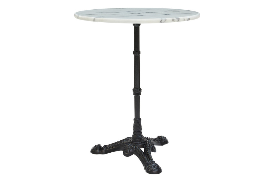 Home and More Marmortisch Kos Weiss | ⌀ 60 cm