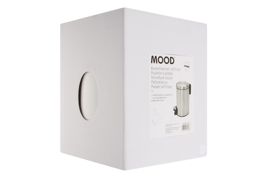 Mood Poubelle de salle de bain Softclose | 27 × 28 cm | 5 l Acheter