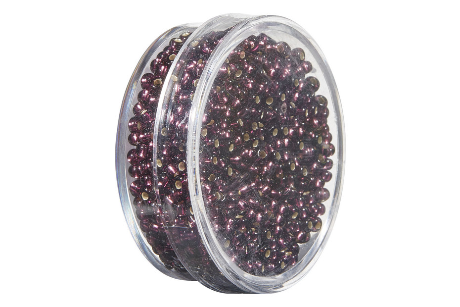 10 grammo Perle di semi di rocailles TOHO, Ciliegia opaca (# 45a) 11/0 (2.2 mm) (Rocailles TOHO seed beads Opaque Cherry (#45a 10 grammo Perle di semi di rocailles TOHO, Ciliegia opaca (# 45a) 11/0 (2.2 mm) (Rocailles TOHO seed beads Opaque Cherry (#45a
