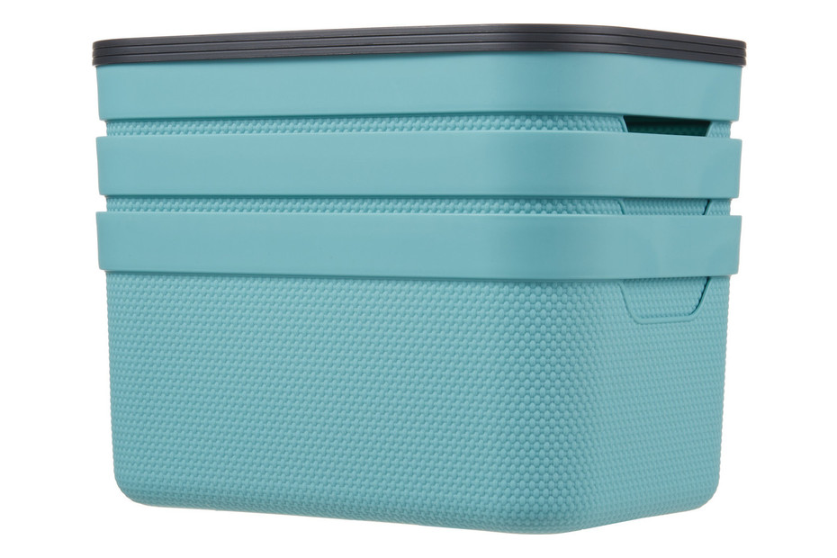 Deko Box mit Deckel A5 Jive blau kaufen bei JUMBO