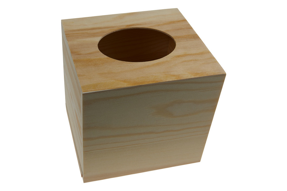 Glorex Boîte à mouchoirs en bois  14 × 12,5 × 13,5 cm Acheter chez JUMBO