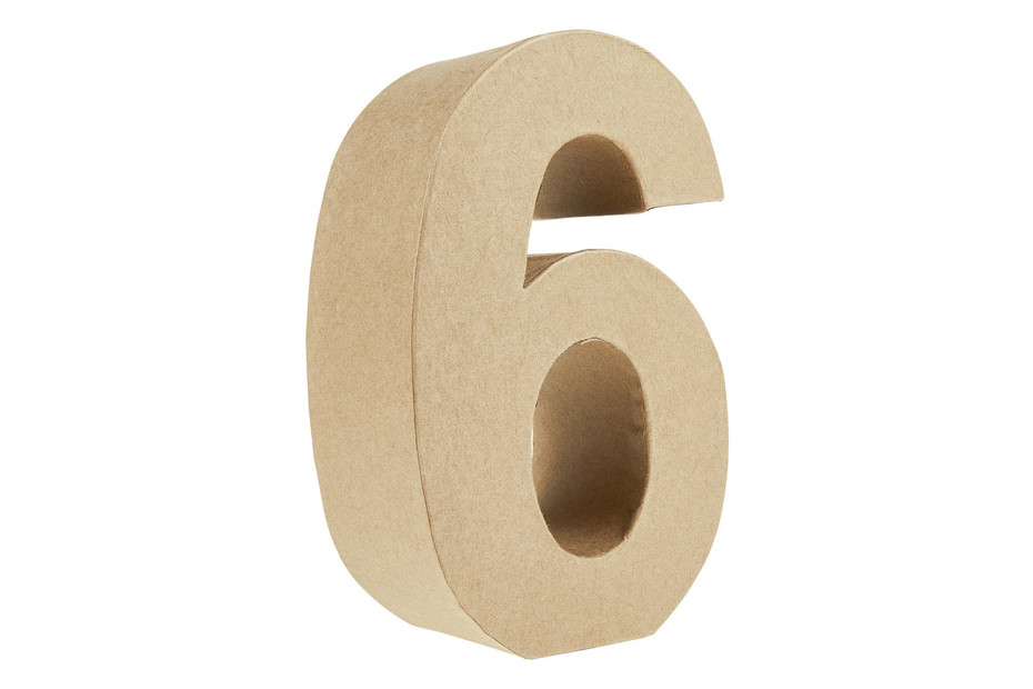 Glorex Chiffre en Carton | 17.5 × 5.5 cm Acheter chez JUMBO