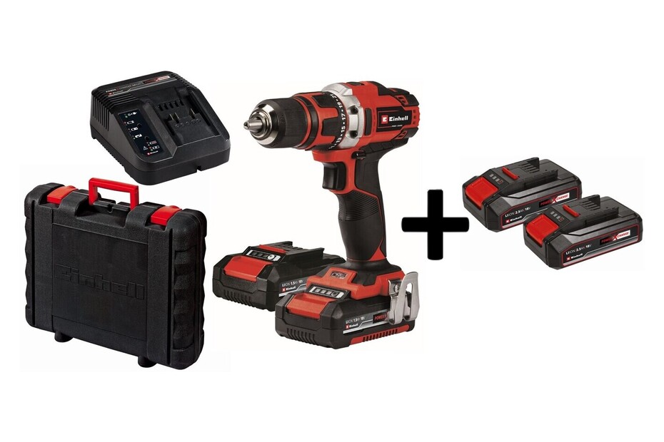Einhell AKKU-BOHRSCHRAUBER TE-CD 18-1 (2X1.5/2X2.5AH)