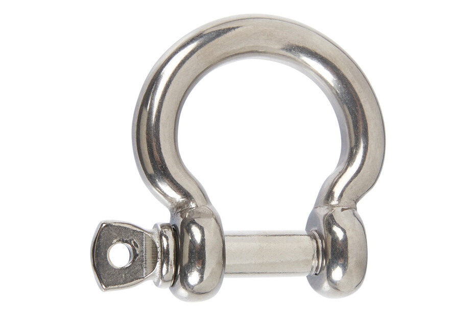 Produktbild von Verzinkter Schäkel Geschweift - Für Hebezwecke 5-16 Mm Stärke